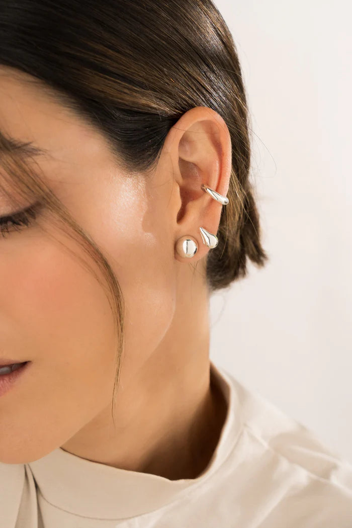 Set of 3 Earrings: Drops & Beads