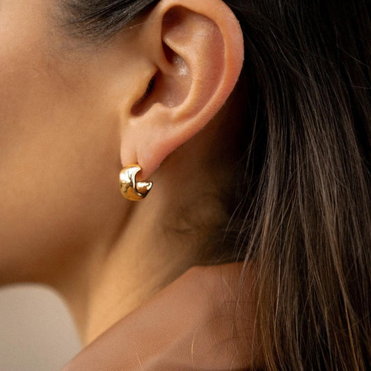 Set of 3 Earrings Amorphous Silhouette by Issa Vasquez