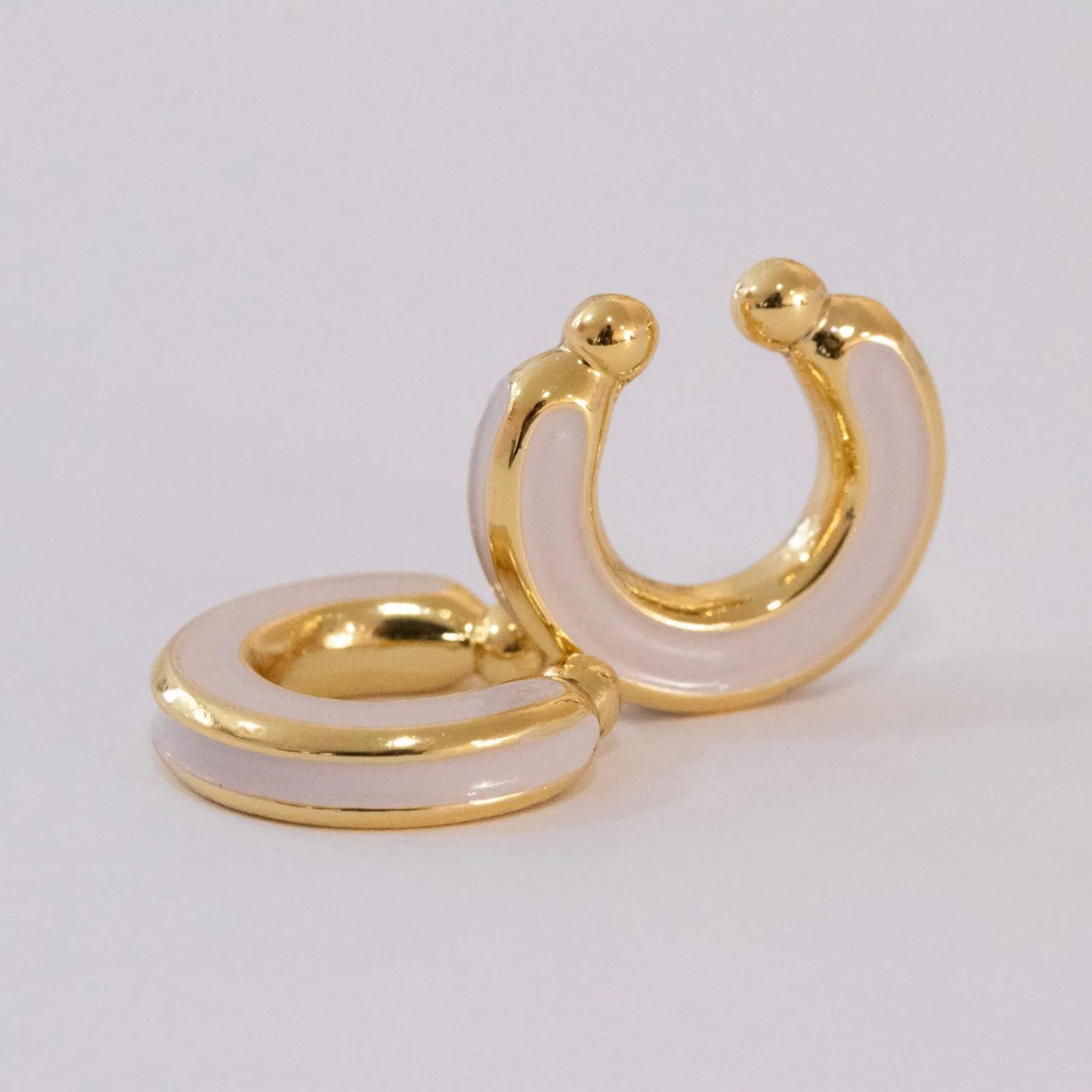 Gold Painted Ear Cuff