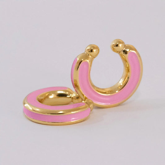 Gold Painted Ear Cuff