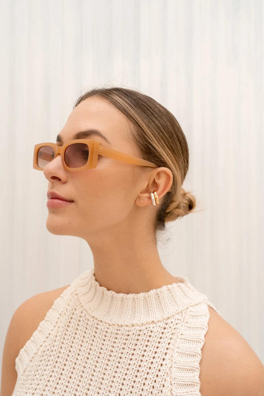 Set of 1 Gold Ear Cuff + 1 Silver Ear Cuff